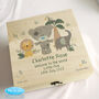Personalised Tiny Tatty Teddy Jungle Animals Keepsake Box, thumbnail 4 of 6