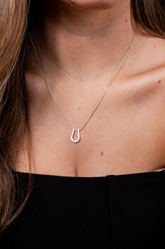 Horse Shoe Petal Pendant, 7 of 12