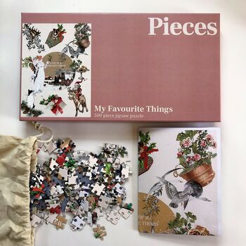 My Favourite Things 500 Piece Jigsaw Puzzle, 3 of 9