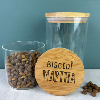 Personalised Pet Treat Storage Jar, 2 of 5