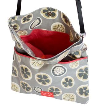 Oilcloth Dog Walking Bag In Rufus Fabric, 5 of 5