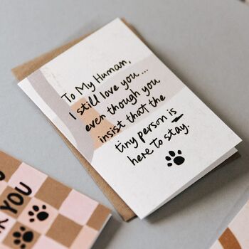 'I Still Love You' Card From The Dog Or Cat, 5 of 5