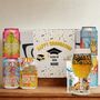 Personalised Graduation Beavertown Craft Beer Gift Set With Glass And Snack Five Can, thumbnail 1 of 5