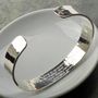 Men's Solid Silver Cuff Bracelet Hand Made, thumbnail 8 of 9