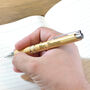 Personalised Wooden Bamboo Pen, thumbnail 1 of 2