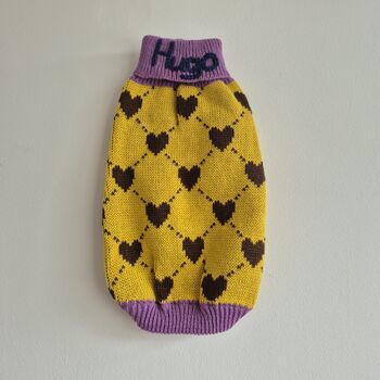 Personalised Knitted Dog Jumper, 4 of 5
