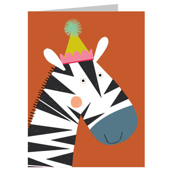 Mini Zebra Greetings Card, 2 of 5