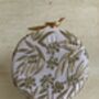 Wren Pink Circular Bird Clutch Bag, thumbnail 9 of 10