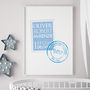 New Baby Gift Personalised Birth Details Print, thumbnail 2 of 6