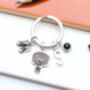 Basketball Personalised Keyring Sporting Fan Gift, thumbnail 3 of 9