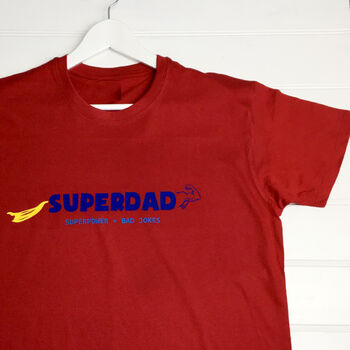 Personalised Super Dad T Shirt, 3 of 8