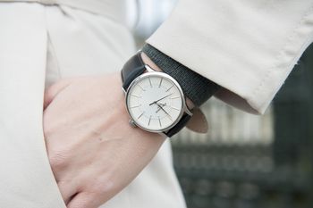 'Confluence' Silver Unisex Watch, 10 of 12