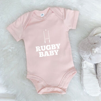 Rugby Baby Babygrow, 4 of 11