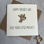 Cheeky Monkey Happy Father's Day Card, thumbnail 1 of 4