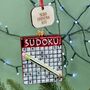 Personalised Sudoku Bauble, thumbnail 1 of 4