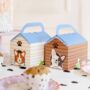 Puppy Party Doghouse Cake Boxes X Six, thumbnail 1 of 3