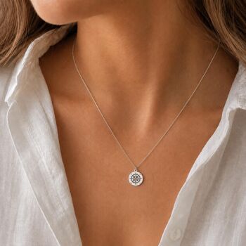 Gift For Special Daughter, Travel Compass Necklace, 10 of 12