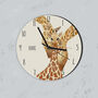 Giraffe Family Clock, thumbnail 6 of 6