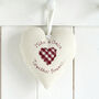 Personalised Wedding Hanging Heart Gift, thumbnail 4 of 12
