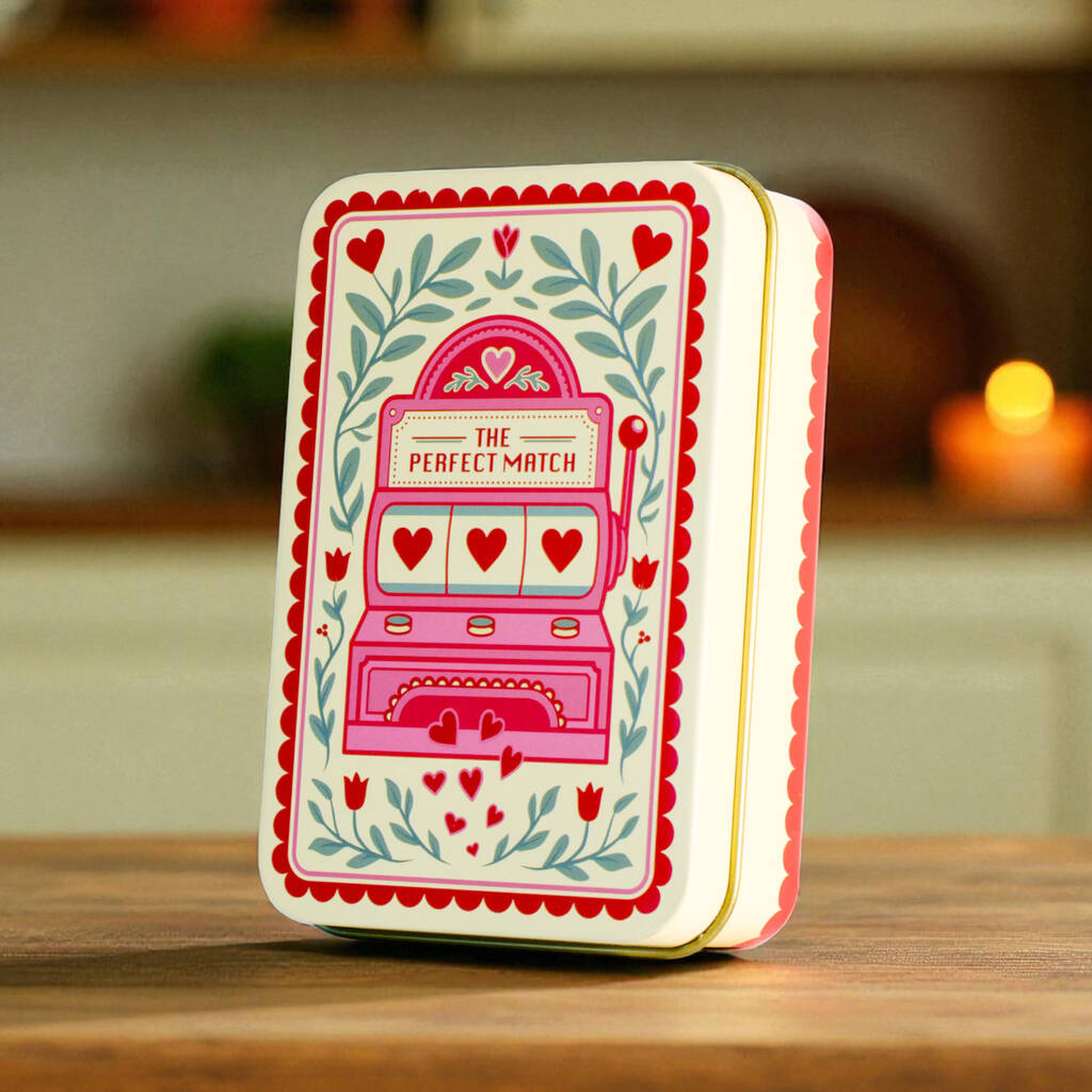 Match Tin Storage Box Candle Home Accessory Matches Wedding Anniversary | The Perfect Match, 1 of 6