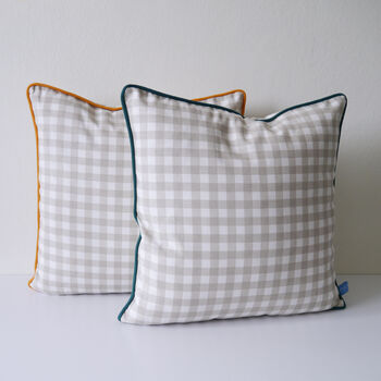 Personalised Quality Plaid Cushions, 11 of 12