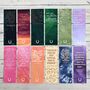 Empowering Feminist Literary Quote Bookmarks Set Of 12, thumbnail 3 of 5