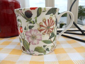 Set Of Four Gift Boxed Palace Mugs In Hedgerow Design, 6 of 8
