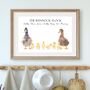Personalised Duck Family Print, thumbnail 2 of 4