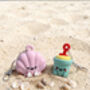 Articulated Bucket And Spade Clicker Fidget Keychain, thumbnail 4 of 5