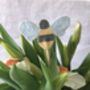 Embroidered Bee Decoration, thumbnail 4 of 4