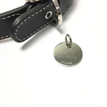 Engraved Nickel Plated Dog Tag, 2 of 4