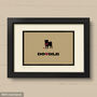 Personalised Pug Print For One Or Two Dogs, thumbnail 5 of 12