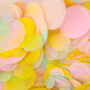 Pastel Rainbow Biodegradable Wedding Confetti, thumbnail 4 of 6