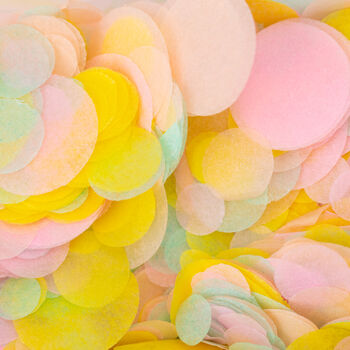 Pastel Rainbow Biodegradable Wedding Confetti, 4 of 6