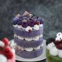 Personalised Gift Box Of Blueberry Cake Candle | Handmade Candle | Soy Candle, thumbnail 3 of 4