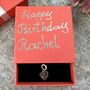 21st Birthday Charm Personalised Silver Gift For Her, thumbnail 4 of 9