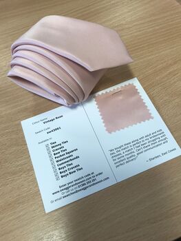 Wedding Tie Fabric Swatches, 8 of 12