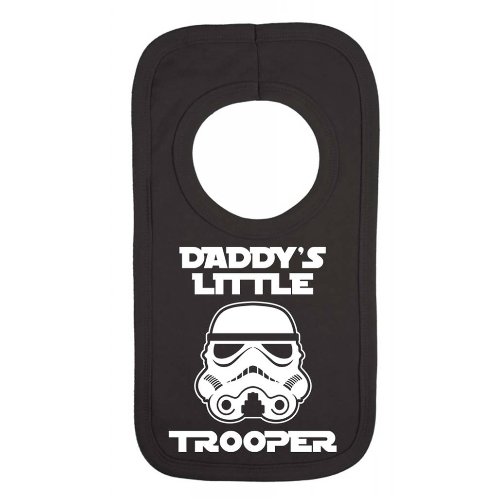 Daddy's Little Trooper Bib, 1 of 2
