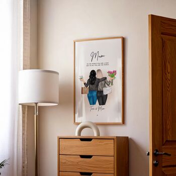 Personalised Mother’s Day Print Gift For Mum Or Mummy, 2 of 7