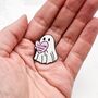 Invisible Illness Heart Pin Badge, thumbnail 2 of 4