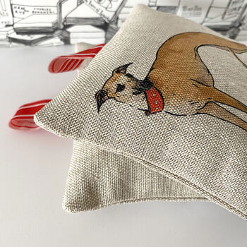 Whippet Or Greyhound Lavender Bags, 7 of 12