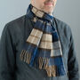Merino Lambswool Check Scarf Collection, thumbnail 11 of 12