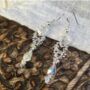 Handbeaded Vintage Style Crystal Drop Earrings, thumbnail 4 of 10