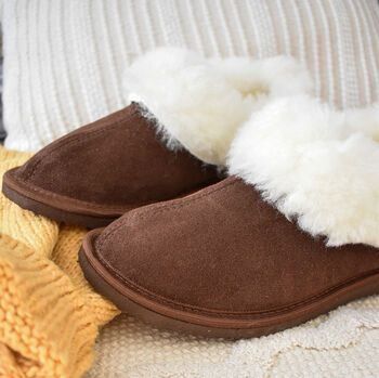 Ivy Sheepskin Boots Slippers, 4 of 8