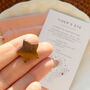 Golden Tiger's Eye Crystal Star, thumbnail 1 of 7