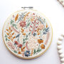 Floral Bloom Hand Embroidery Kit, thumbnail 6 of 7