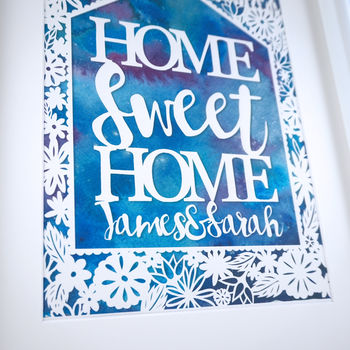 Watercolour 'Housewarming' Personalised Gift Print, 6 of 6