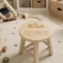 Personalised Racing Car Childs Stool, thumbnail 2 of 5