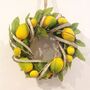 Citrus Lemon Wreath, thumbnail 2 of 4