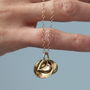 Personalised Heart Birth Charm Necklace, thumbnail 2 of 7